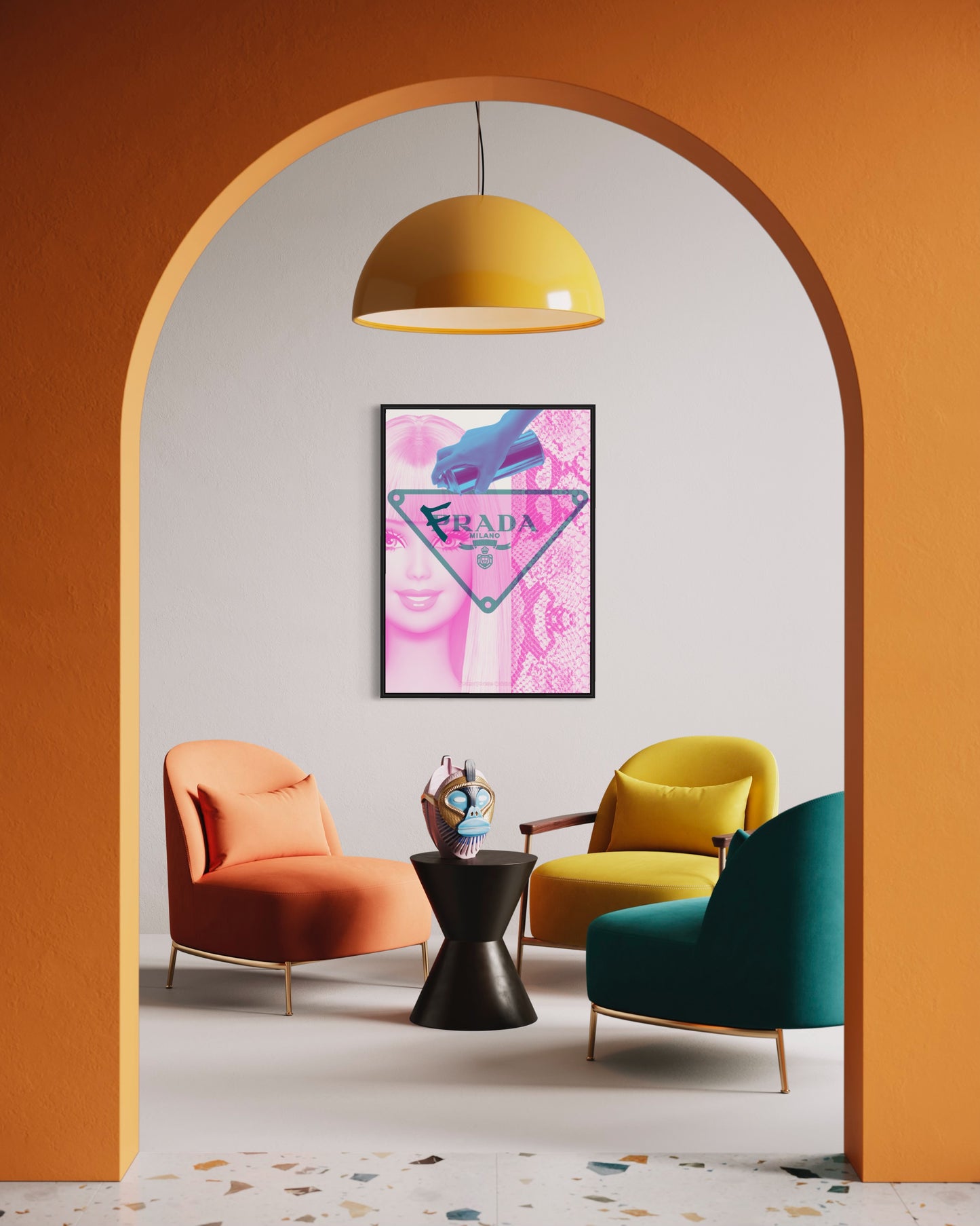 "Frada" print on Matte Poster