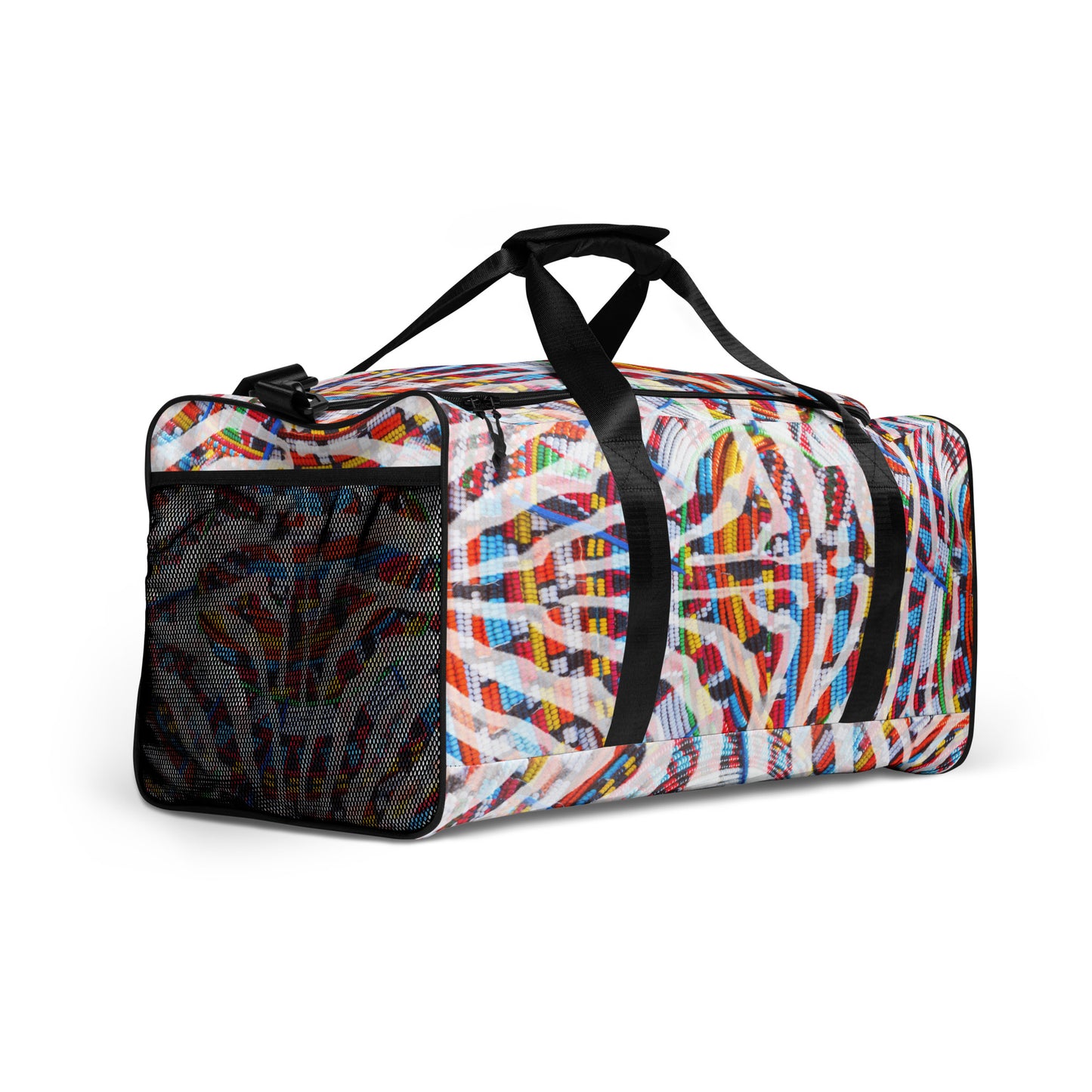Maasai "Peace" Around the World Duffle bag