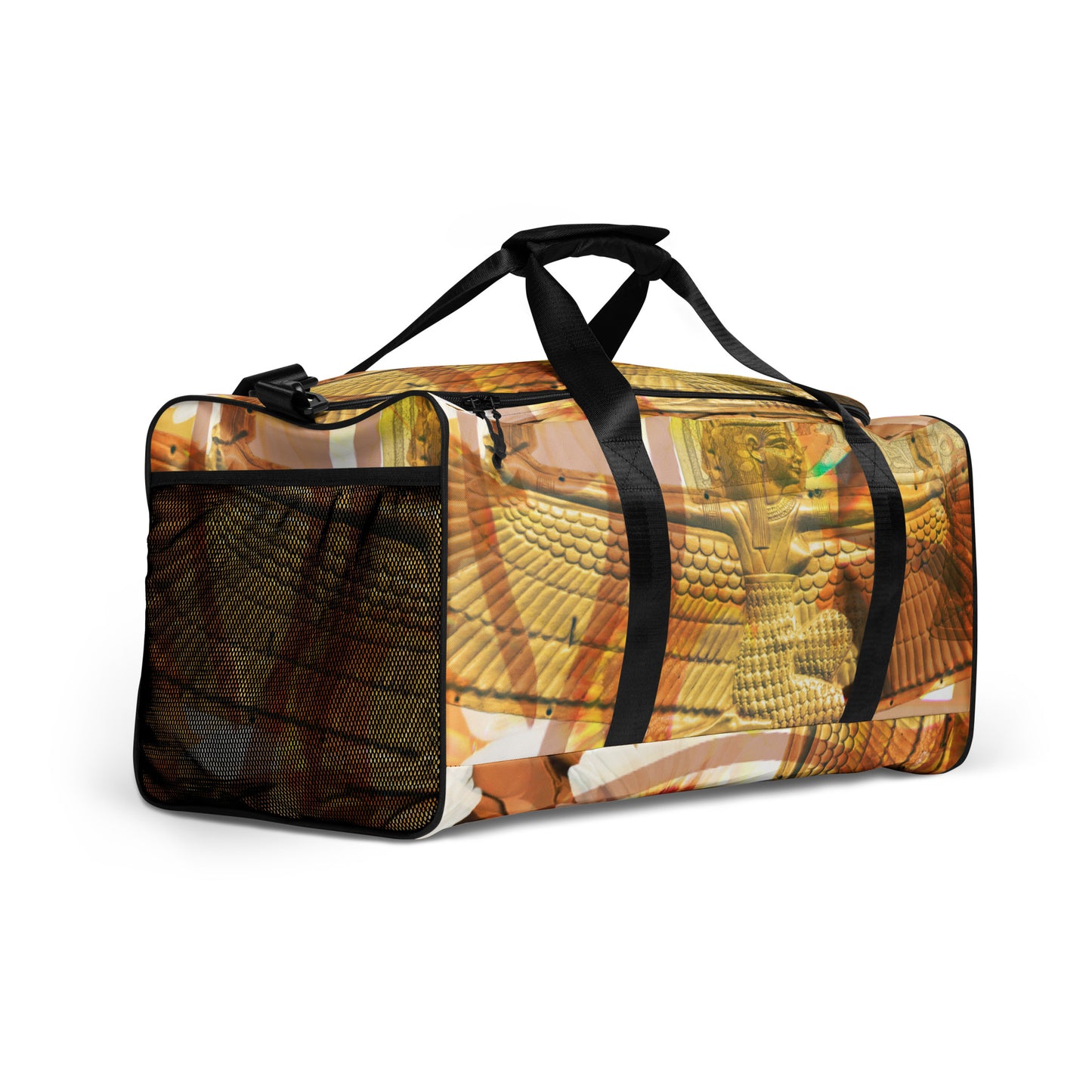 "Golden" Around the World Duffle bag