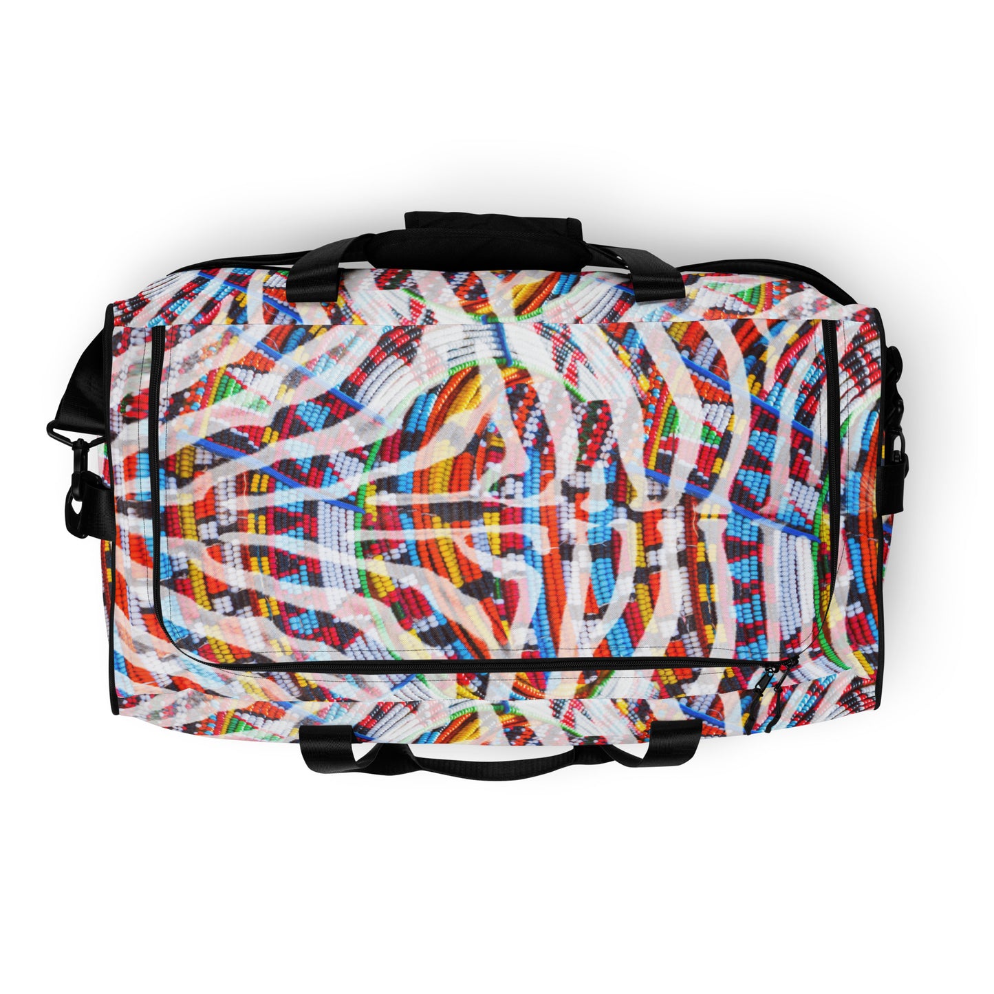 Maasai "Peace" Around the World Duffle bag