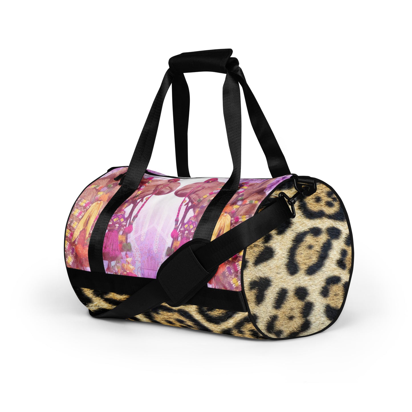 "Kissing Camels" Gym duffle bag