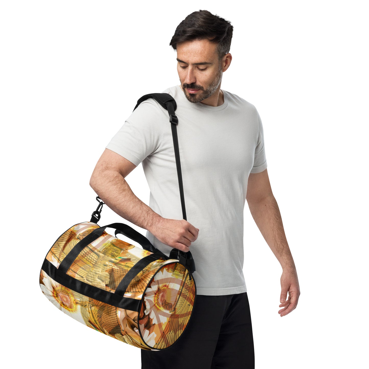 "Golden"Gym Duffle bag
