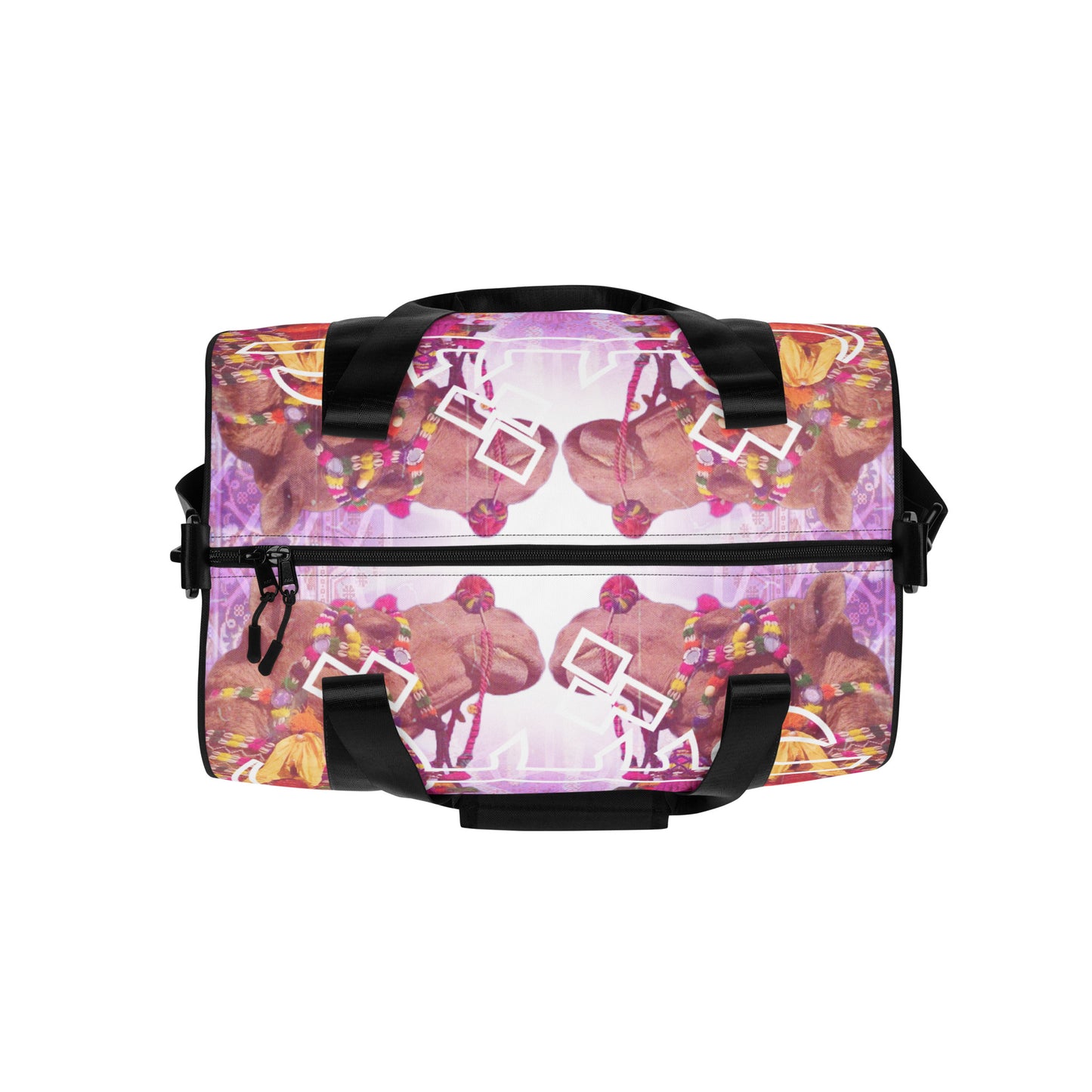 "Kissing Camels" Love in farsi Gym duffle bag