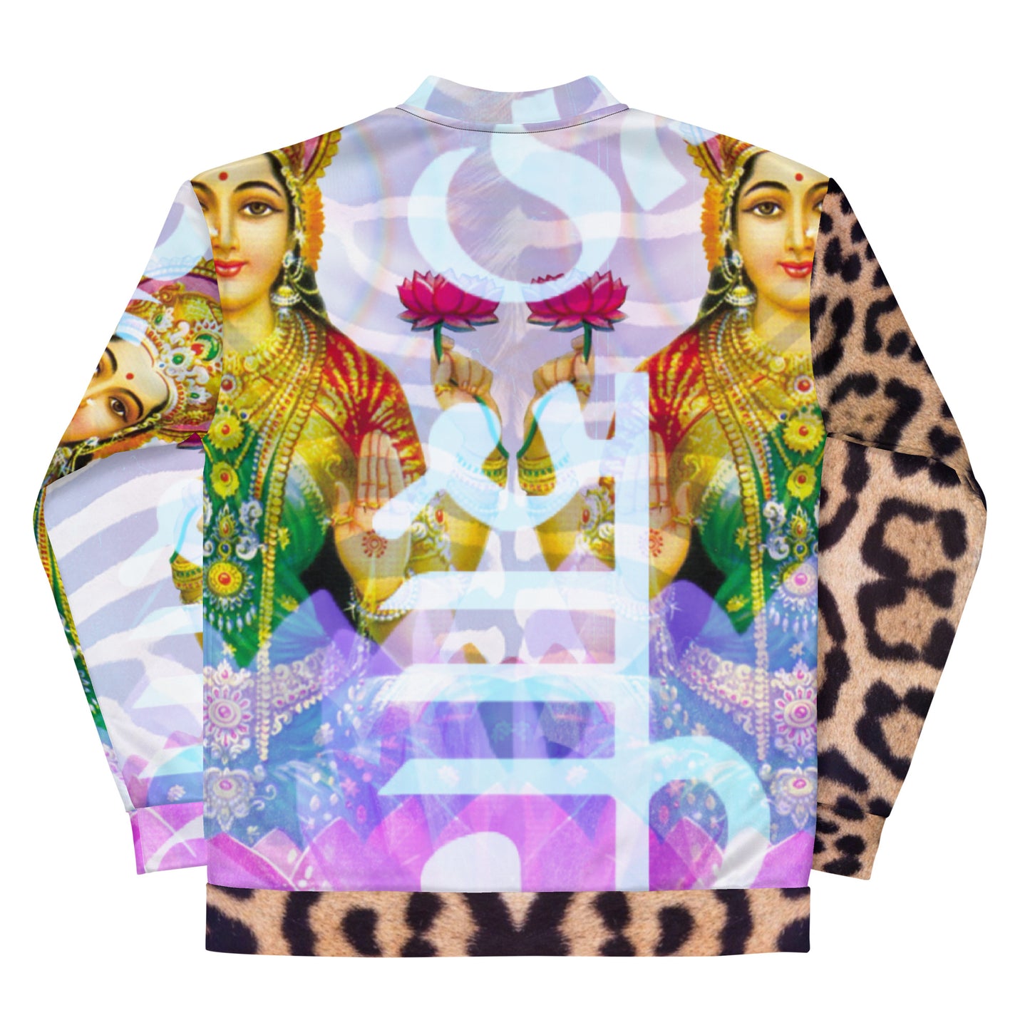 Lakshmi "Om Shanti" Unisex Bomber Jacket