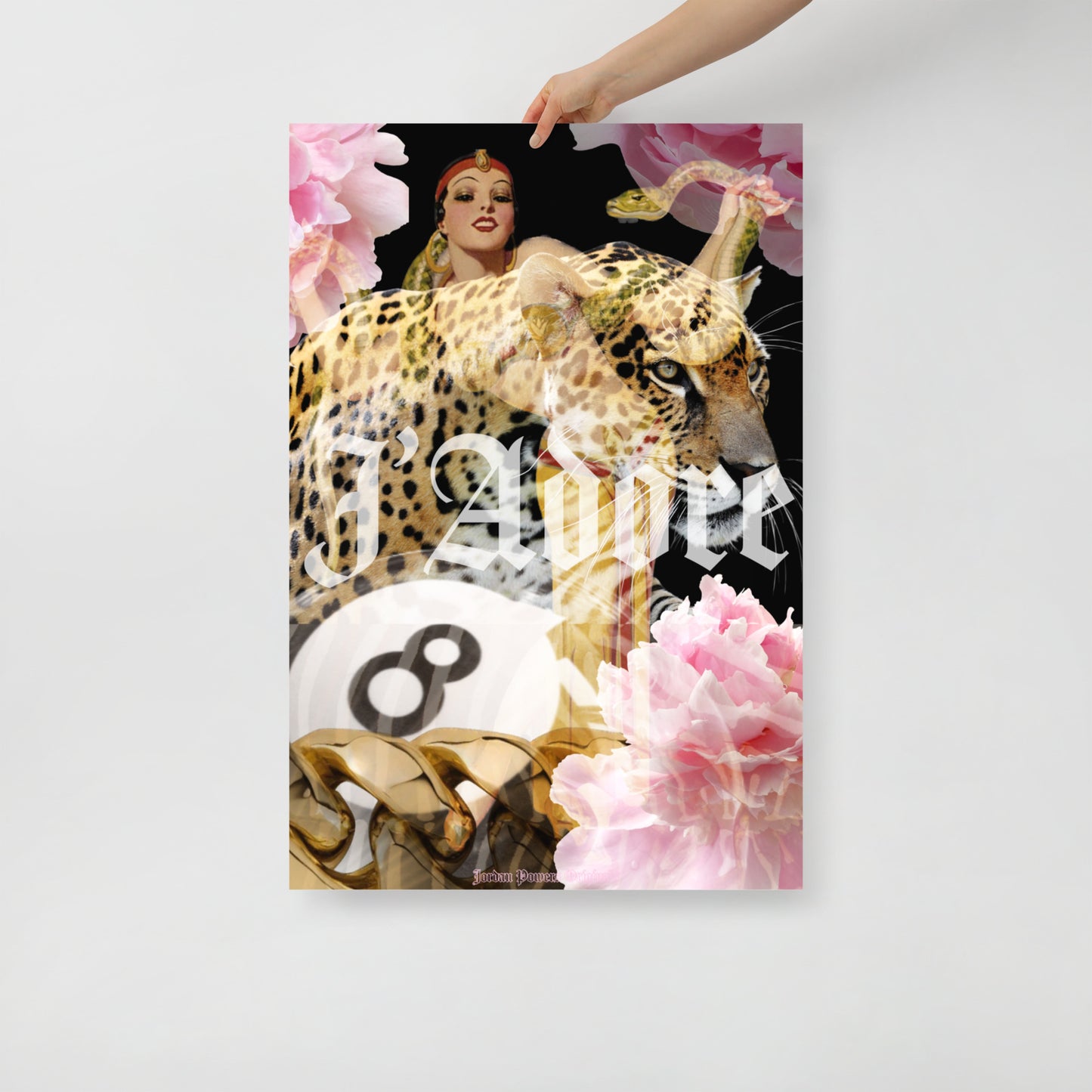 "JAG J'Adore " Print on Matte Poster