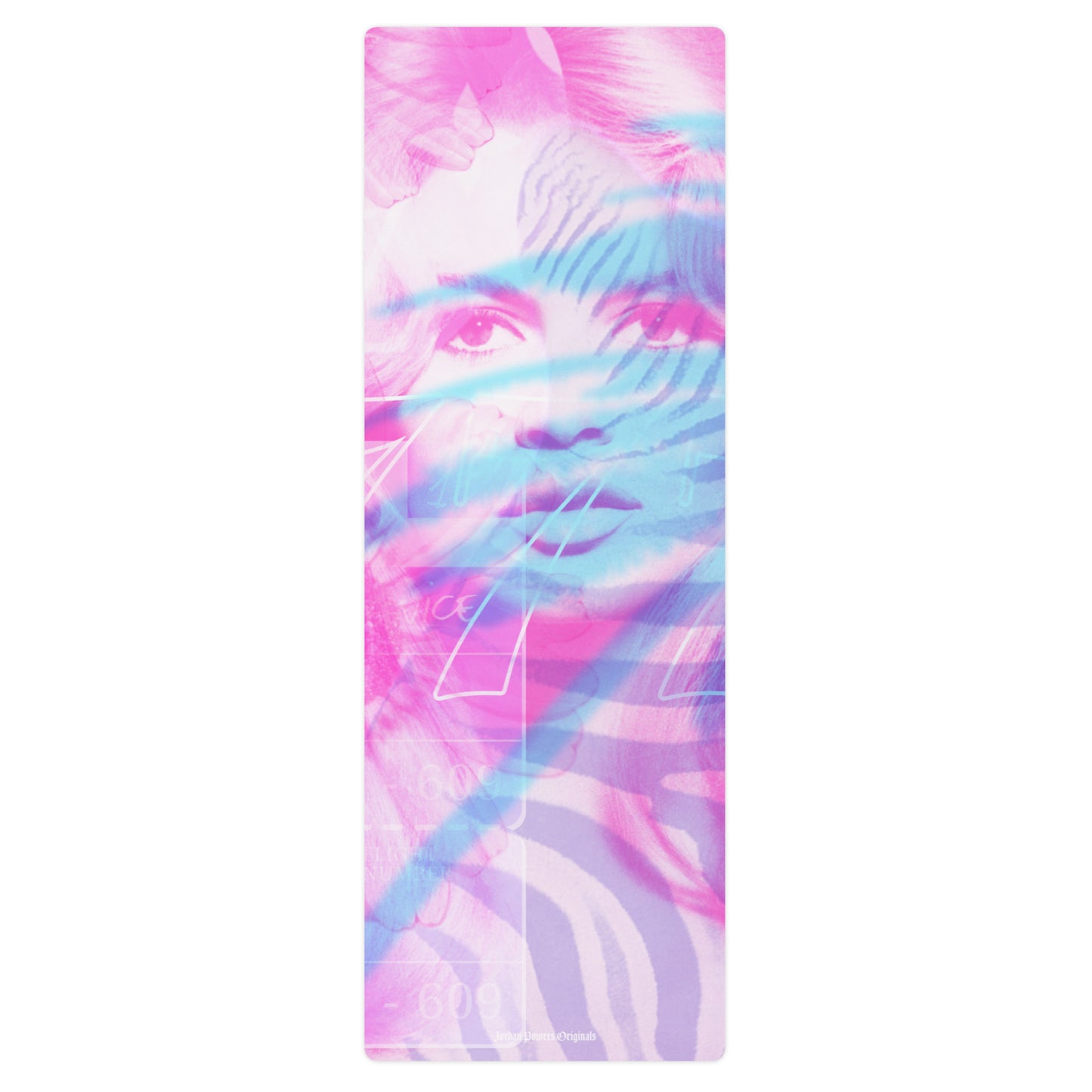 "777 Bardot" Full Face Yoga mat