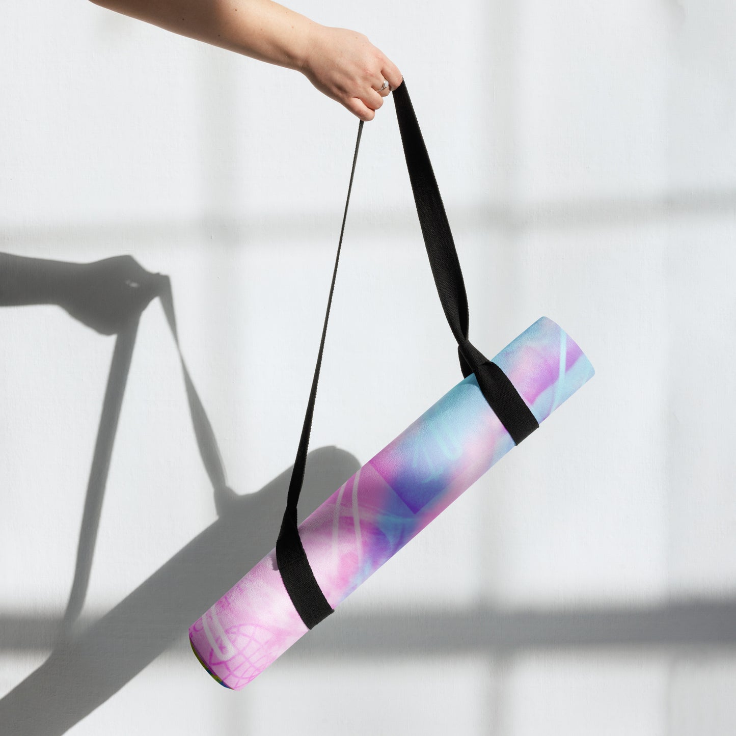 "777 Bardot" Half face Yoga mat