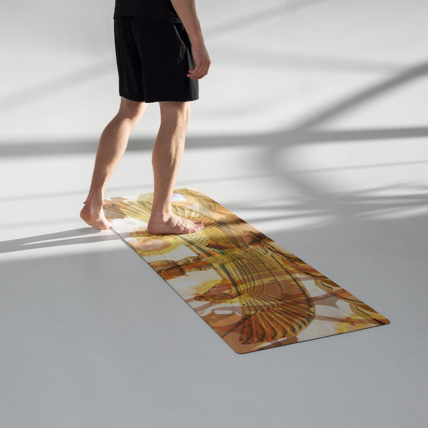 "Golden" Yoga mat