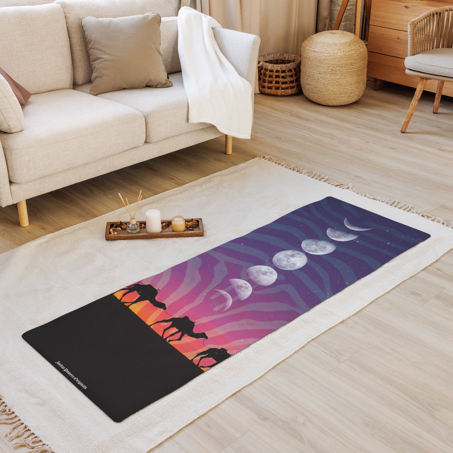 "Abracadabra" Luna Linear Yoga mat