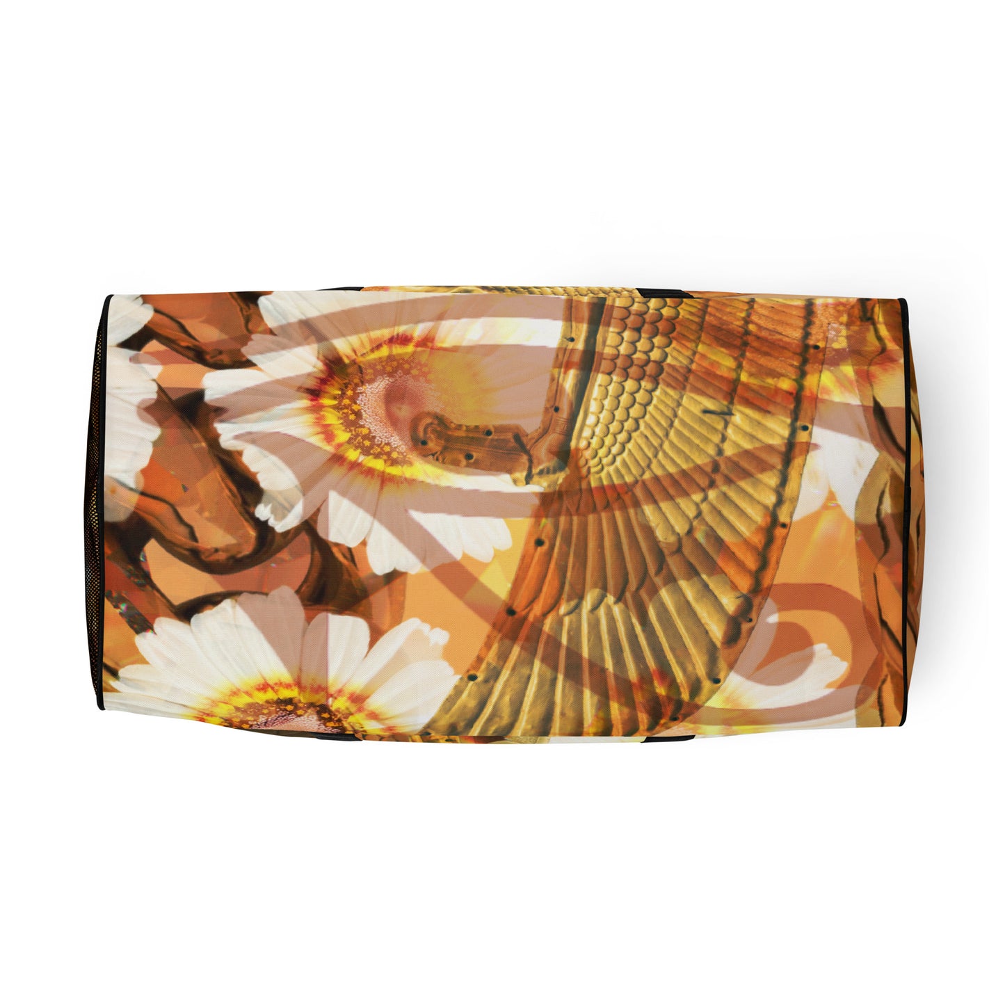 "Golden" Around the World Duffle bag