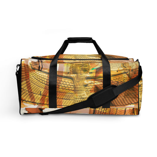 "Golden" Around the World Duffle bag