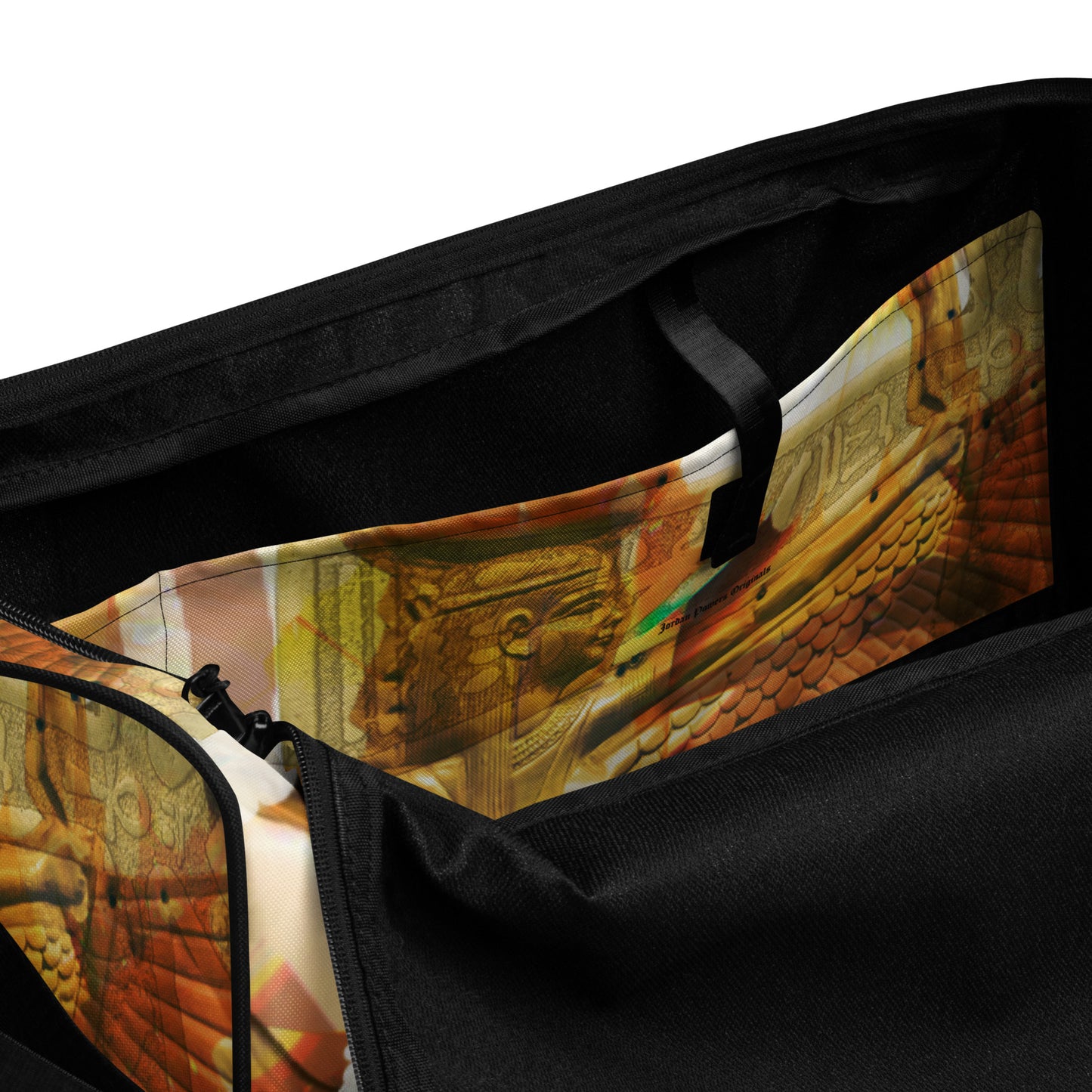 "Golden" Around the World Duffle bag