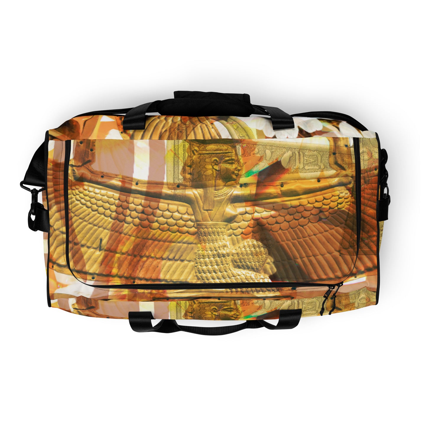 "Golden" Around the World Duffle bag