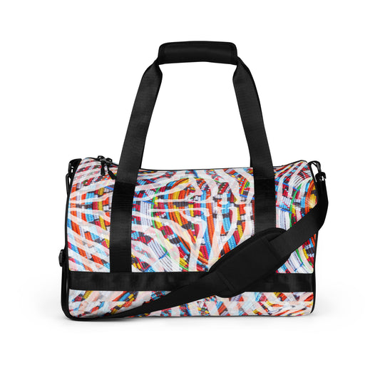 Maasai "Peace" gym duffle bag