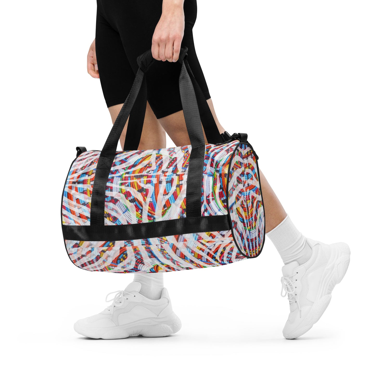 Maasai "Peace" gym duffle bag