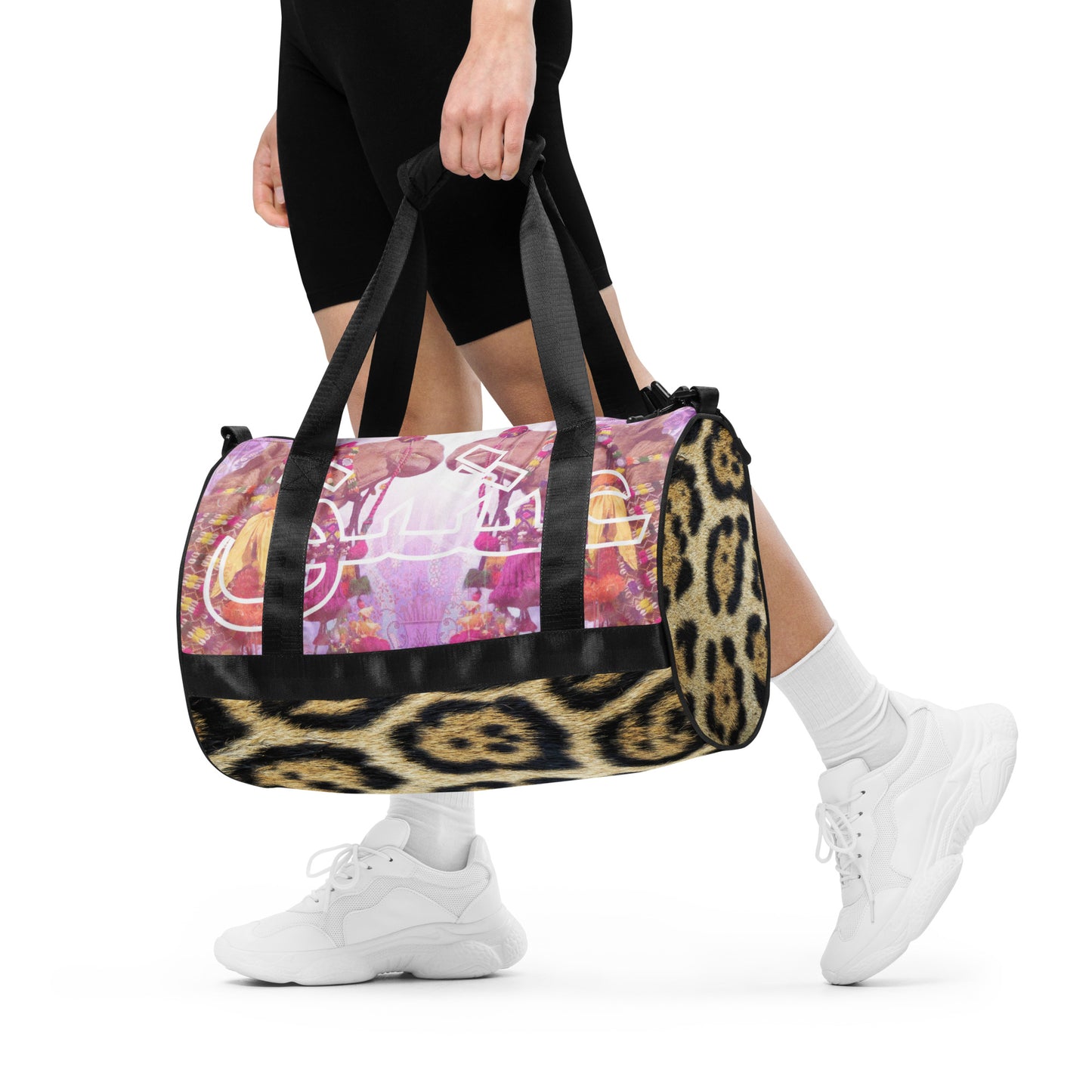 "Kissing Camels" Love in farsi Gym duffle bag