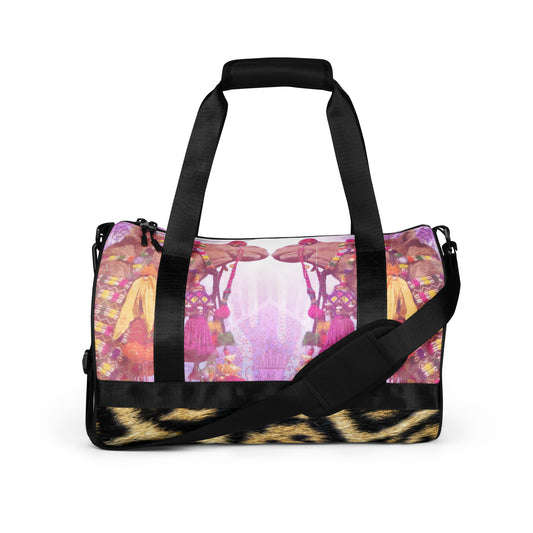 "Kissing Camels" Gym duffle bag