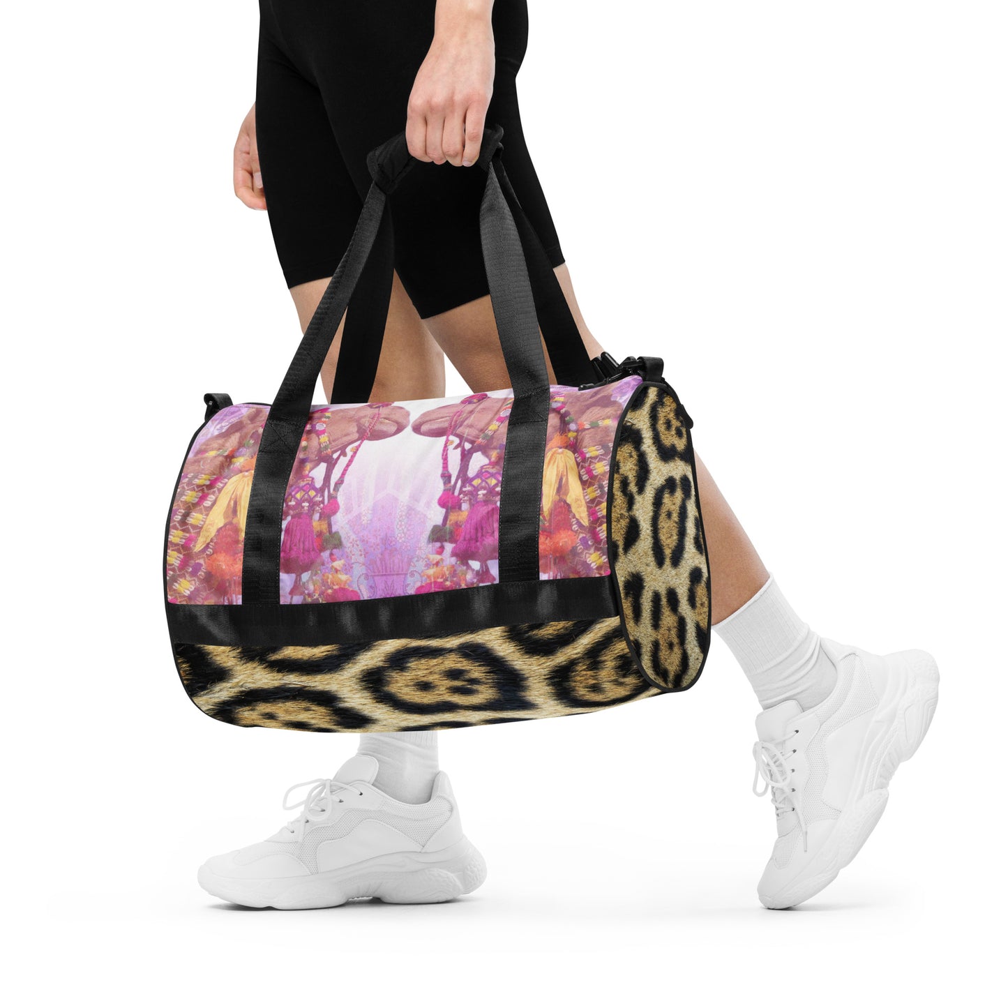 "Kissing Camels" Gym duffle bag