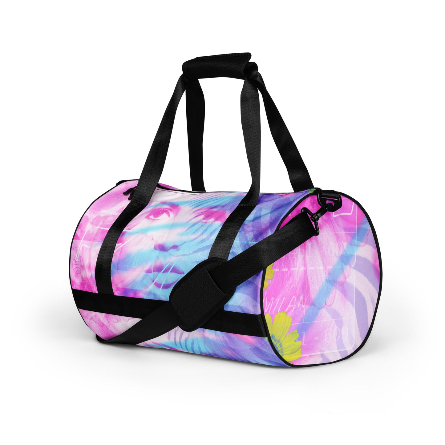 "777 Bardot" Gym duffle bag