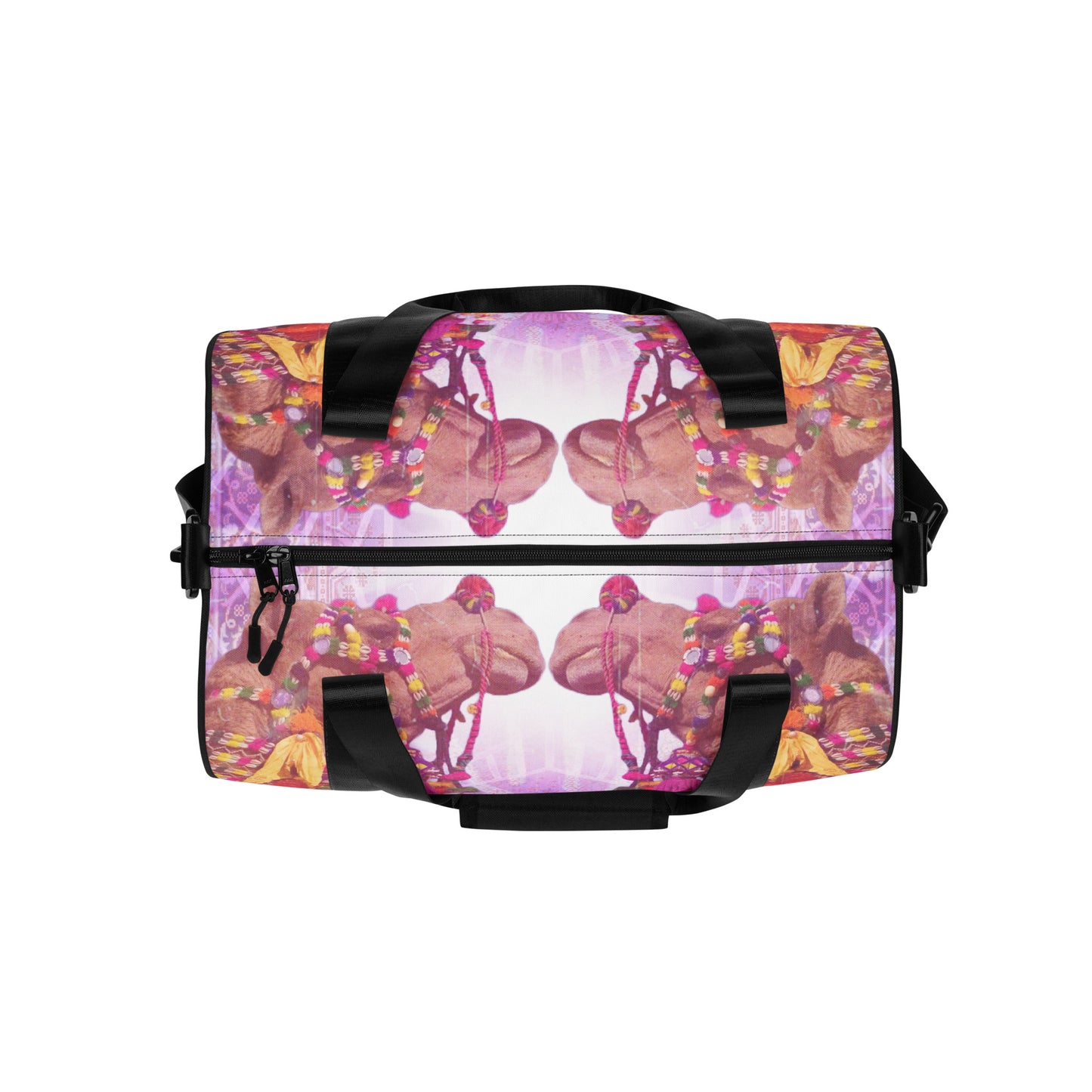 "Kissing Camels" Gym duffle bag