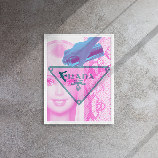 "Frada" Print on Framed canvas