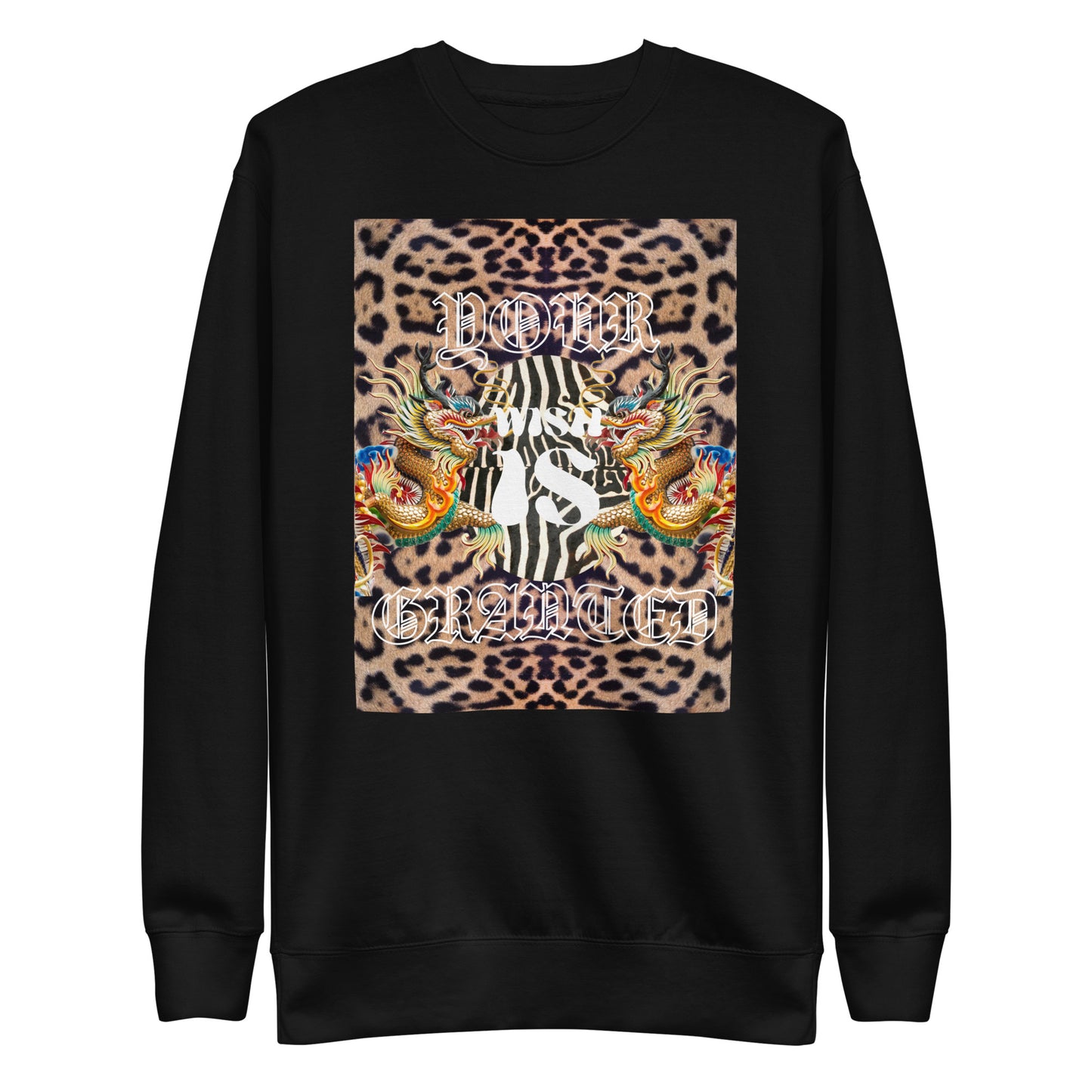 "Your Wish is Granted" Unisex Premium Sweatshirt