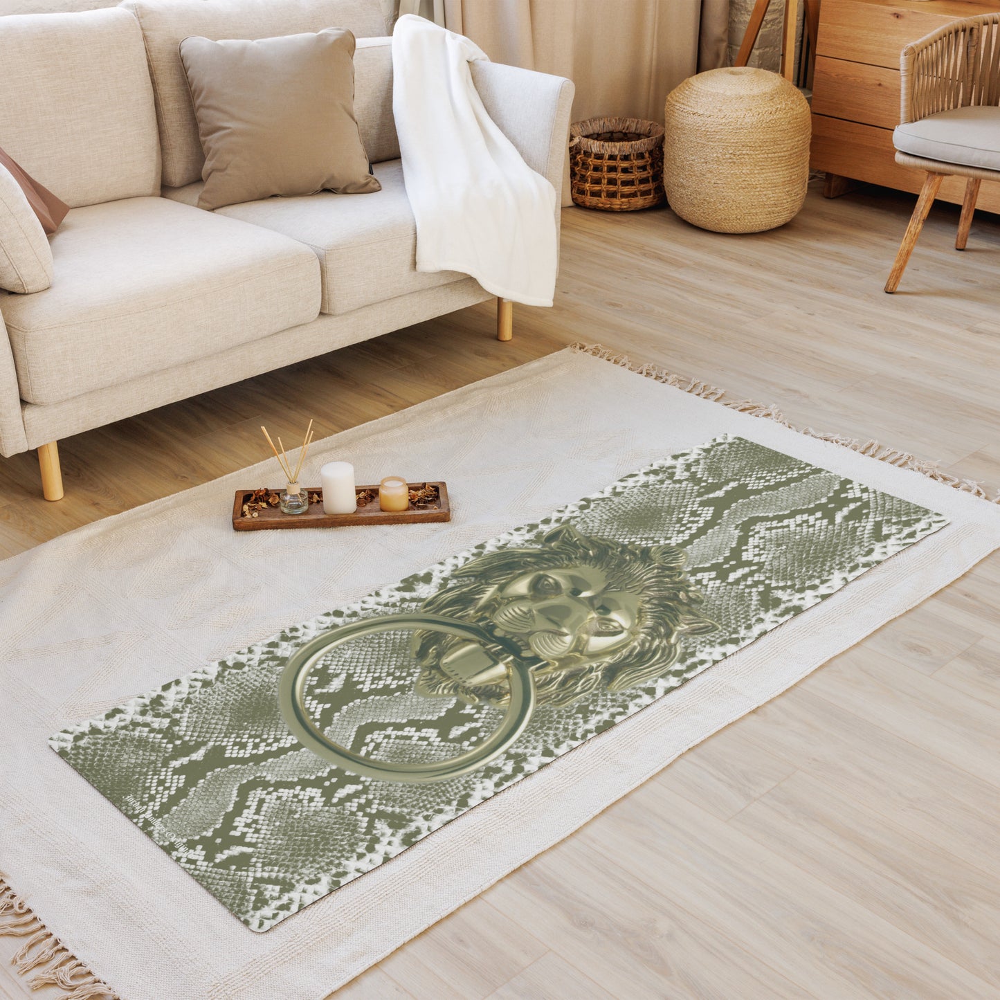 "Protect Your Energy" Yoga mat
